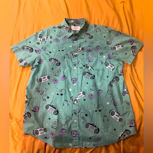 Retro Men’s Button-up Urban Pipeline The Awesomely Soft Ultimate Shirt XXL - Picture 1 of 3